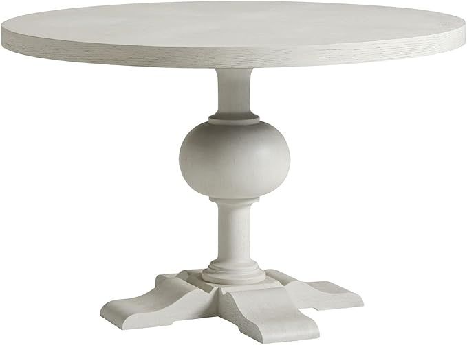 Coastal Living by Universal Furniture Escape Wood Round Dining Table in White | Amazon (US)