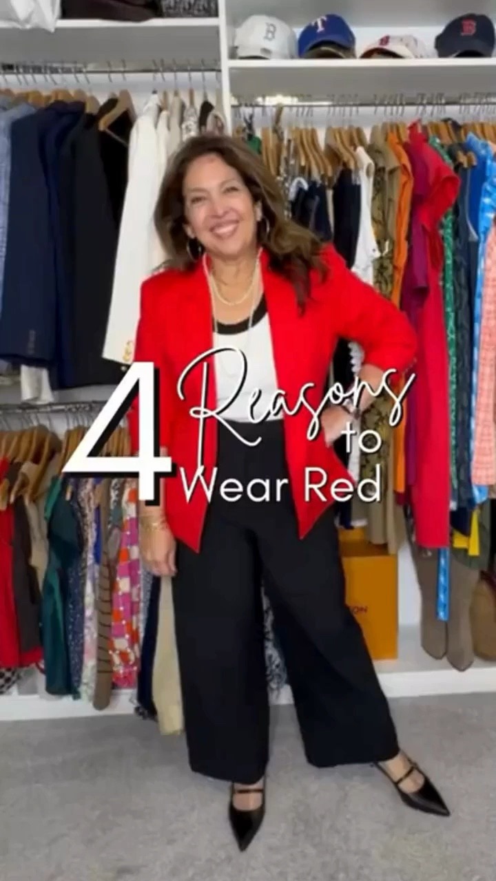 Let’s talk about the power of red! ❤️

Wearing red isn’t just bold—it’s a confidence booster. Walk into any room and you'll stand out, sending a message that you're strong and ready to take charge. Plus, red is timeless and always in style, whether it’s a blazer, heels, or a bold lip.

How do you wear red? Drop your favorite power color in the comments! 👇

#LTKStyleTip #LTKVideo #LTKWorkwear