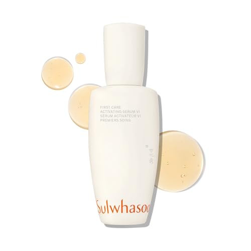 Sulwhasoo First Care Activating Serum With Ginseng | Strengthens Skin Barrier & Boosts Radiance | Anti-Aging, Hydrating Face Korean Serum for Fine Lines & Dryness | All Skin Types, 3.04 fl. oz. | Amazon (US)