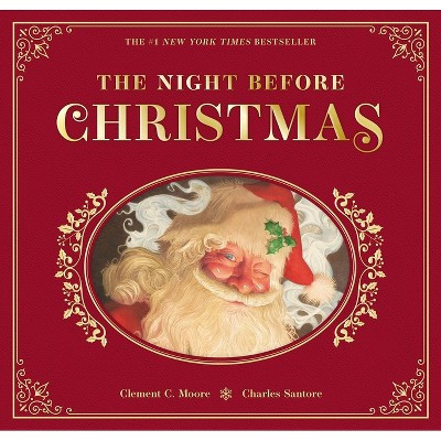 The Night Before Christmas - by  Clement Moore (Leather Bound) | Target