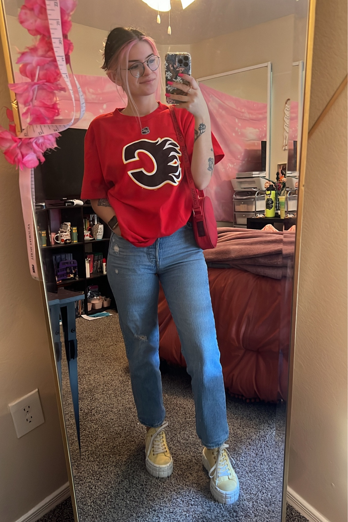 Casual hockey fan looo

#LTKstyletip #LTKshoecrush #LTKunder100