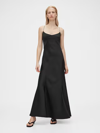 GapStudio Satin Slip Dress | Gap (US)