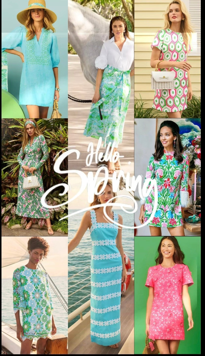 Nothing says Spring like Lilly Pulitzer! These finds will have you arriving in colorful style to all your Spring Occasions. Whether it is a Graduation backyard BBQ or a Mother’s Day Brunch, these styles will wow. They are travel friendly as well. 

#LTKWedding #LTKspring #LTKOver40