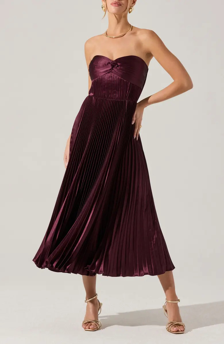 Ascella Strapless A-Line Dress | Nordstrom