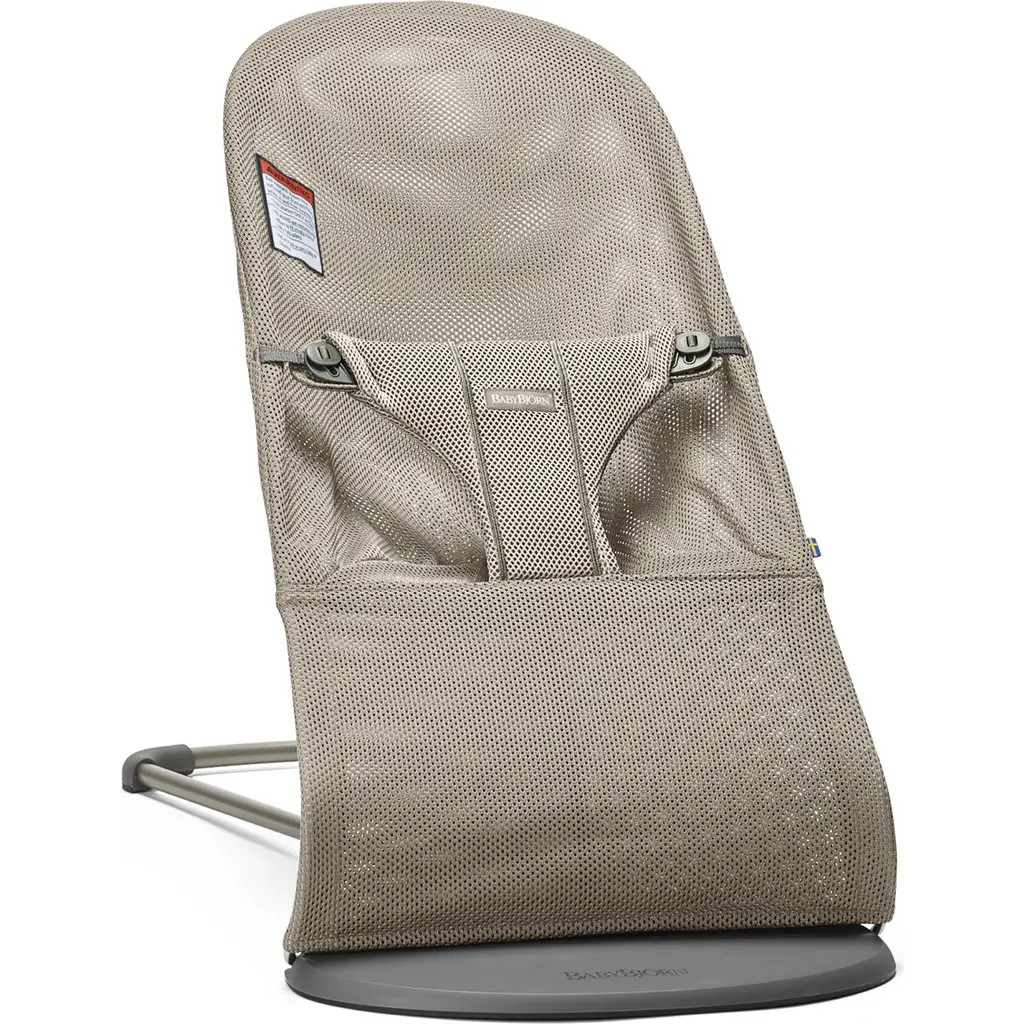 BabyBjörn Bouncer Bliss Convertible Quilted Baby Bouncer in Greige at Nordstrom | Nordstrom