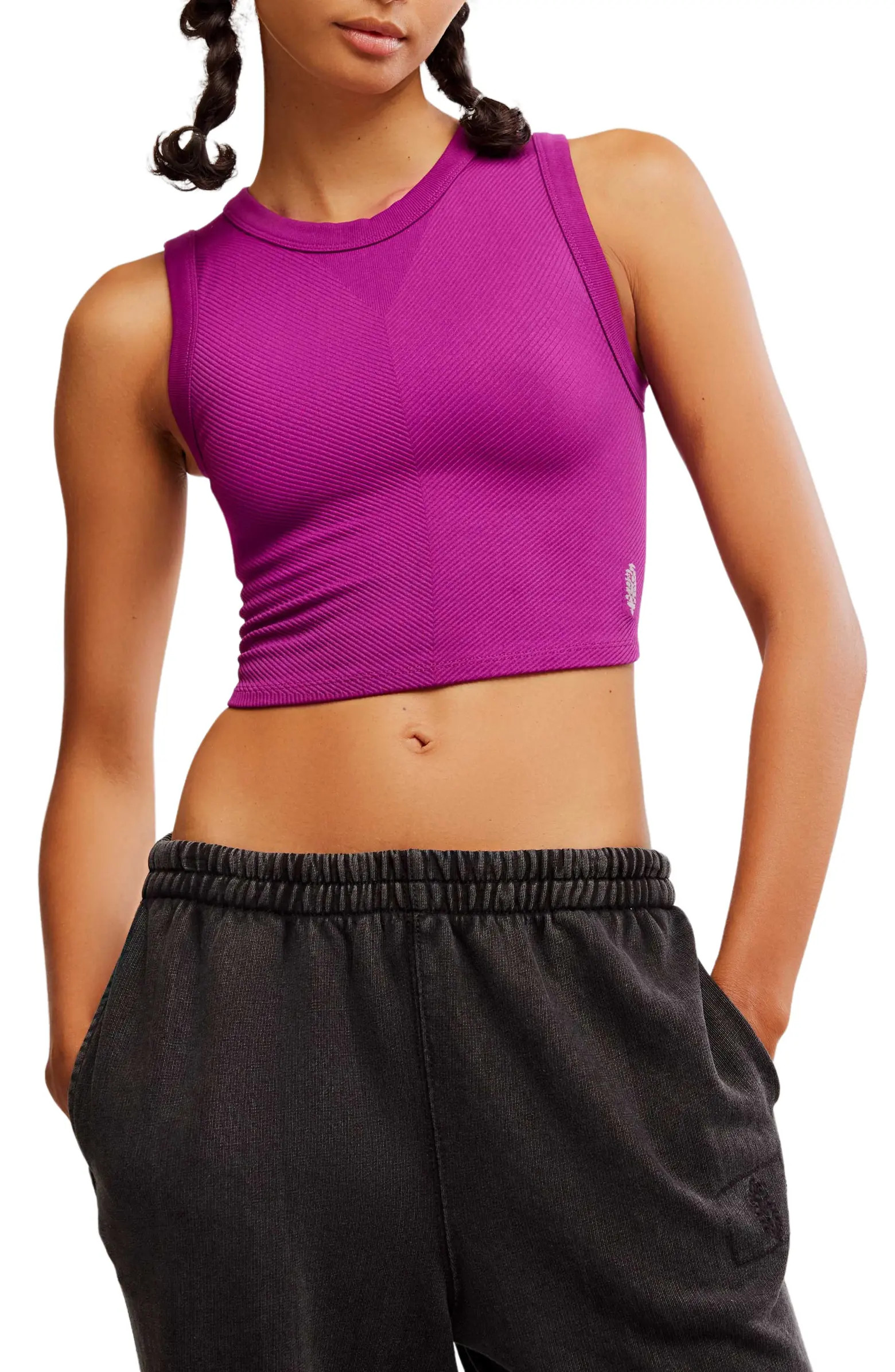 FP Movement Free Throw Crop Muscle Tank Top | Nordstrom Rack