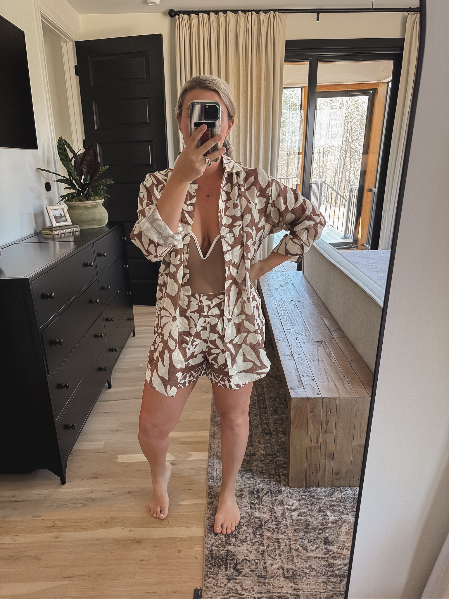 Mix and match swim cover set and matching swimsuit

#LTKStyleTip #LTKSeasonal