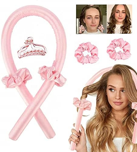 Heatless Hair Curlers For Long Hair To Sleep In Overnight,No Heat Silk Curls Headband, Soft Foam Hai | Amazon (CA)