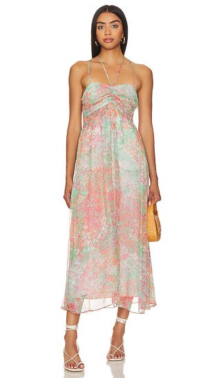 Mik Dress in Greenbriar Multi | Revolve Clothing (Global)