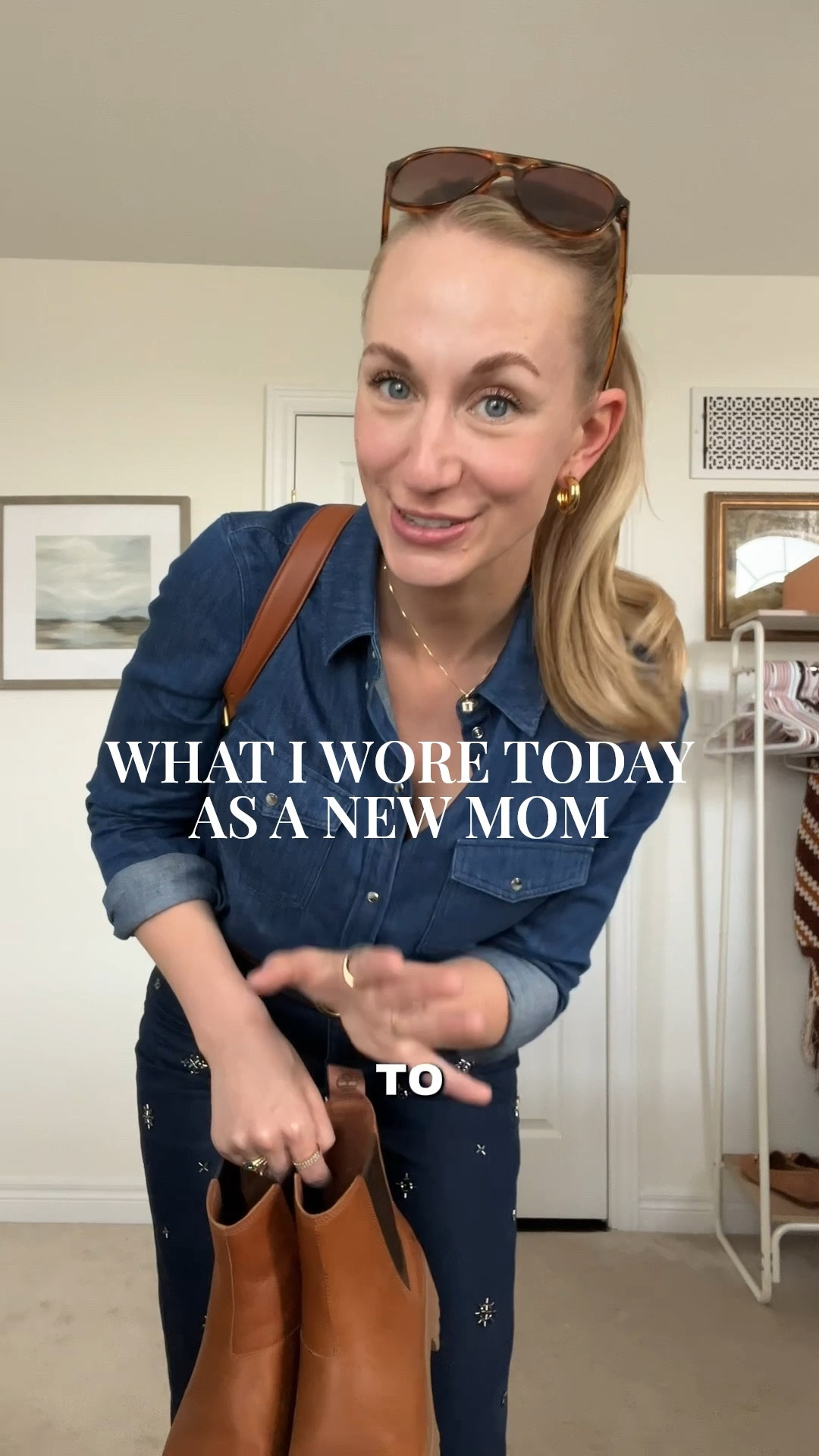 The denim on denim Canadian tuxedo of dreams! It's my goal to establish a chic and elegant style even into new motherhood. As autumn fashion begins one of the first items I reach for is my denim. This is what I wore today as a new mom on the go run I errands🤍 

#LTKStyleTip #LTKSeasonal #LTKFindsUnder100