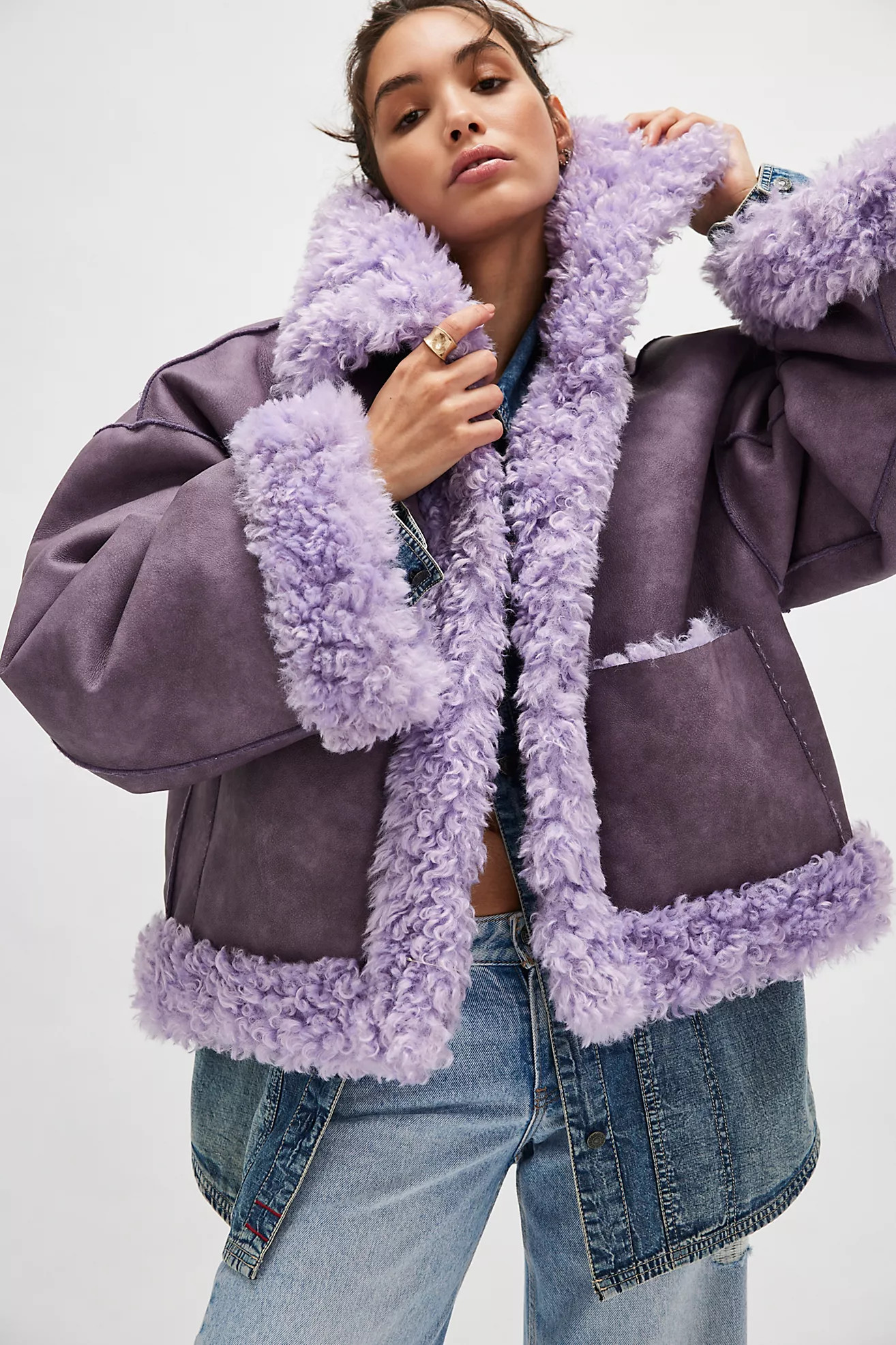 Kiki Sherpa Jacket | Free People (Global - UK&FR Excluded)