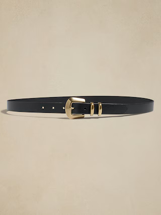 Angolo Leather Belt | Banana Republic (US)