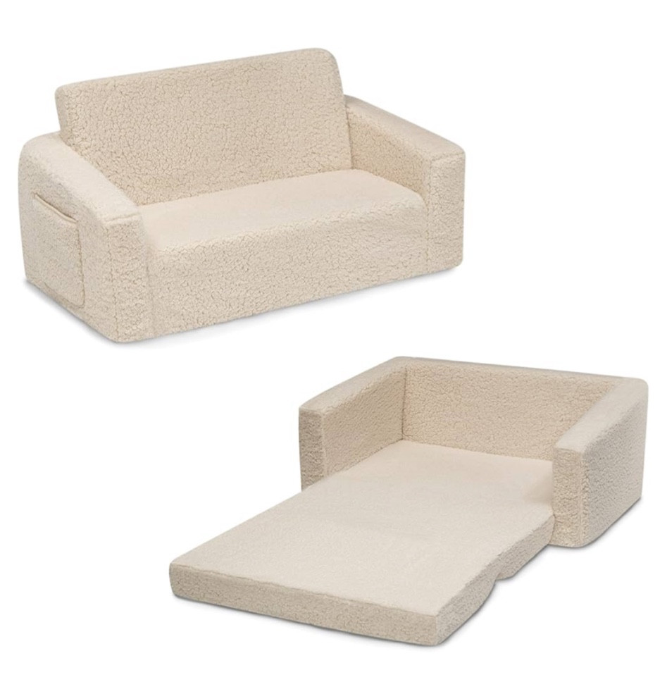 Sherpa 2 in 1 chair and sofa for playroom or kids bedroom 

#LTKKids #LTKHome #LTKBaby