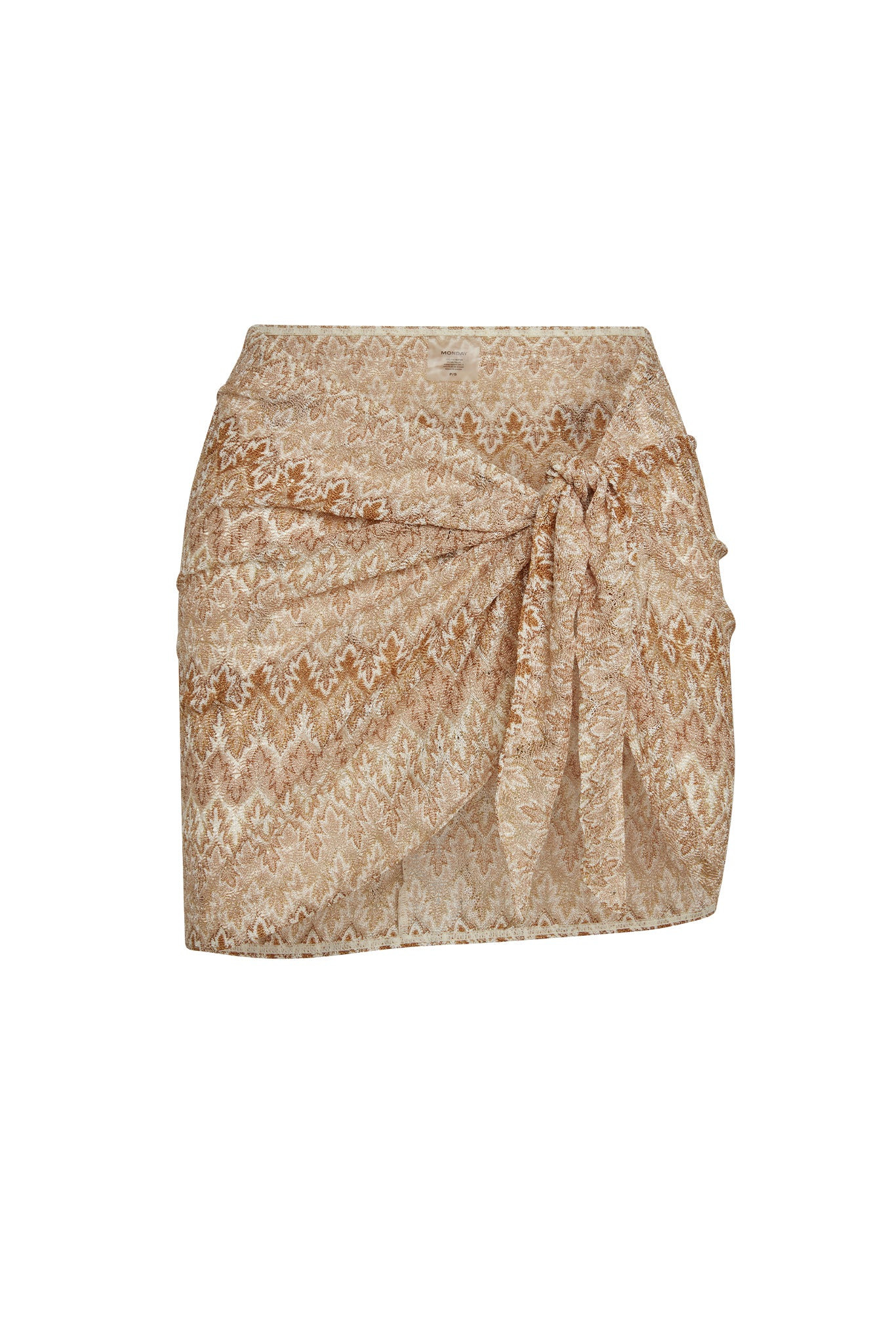 St. Barth’s Skirt - Porto Cervo Gold - Porto Cervo Gold / M/L | Monday Swimwear