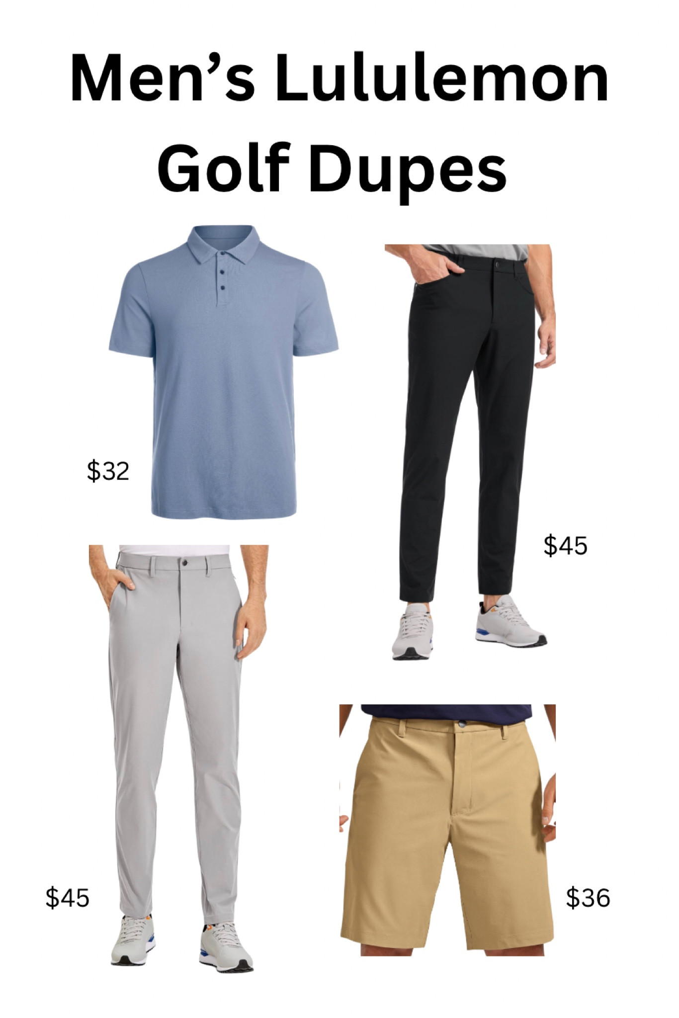 Men’s Golf Clothes just like lululemon 

#golfclothesformen #luludupe #lulumensdupe #golfgiftguide #golf 

#LTKGiftGuide #LTKfindsunder50 #LTKfitness