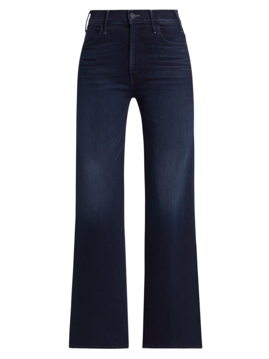 Mother The Hustler High-Rise Flared Jeans | Saks Fifth Avenue
