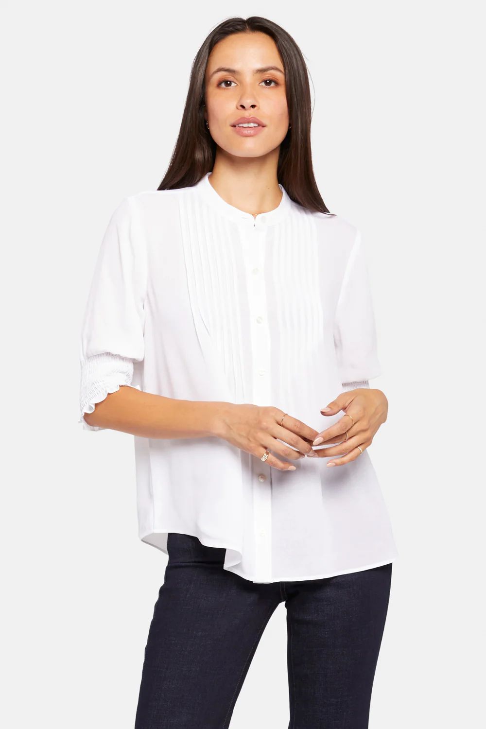Pleated Front Tunic | NYDJ
