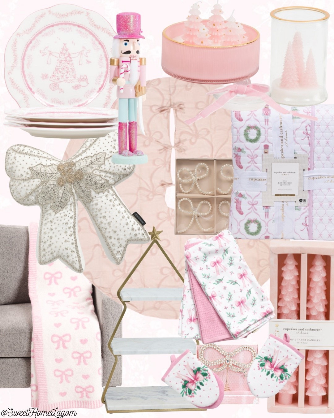 A very grandmillennial pink Christmas! 

#LTKHome #LTKHoliday #LTKSaleAlert