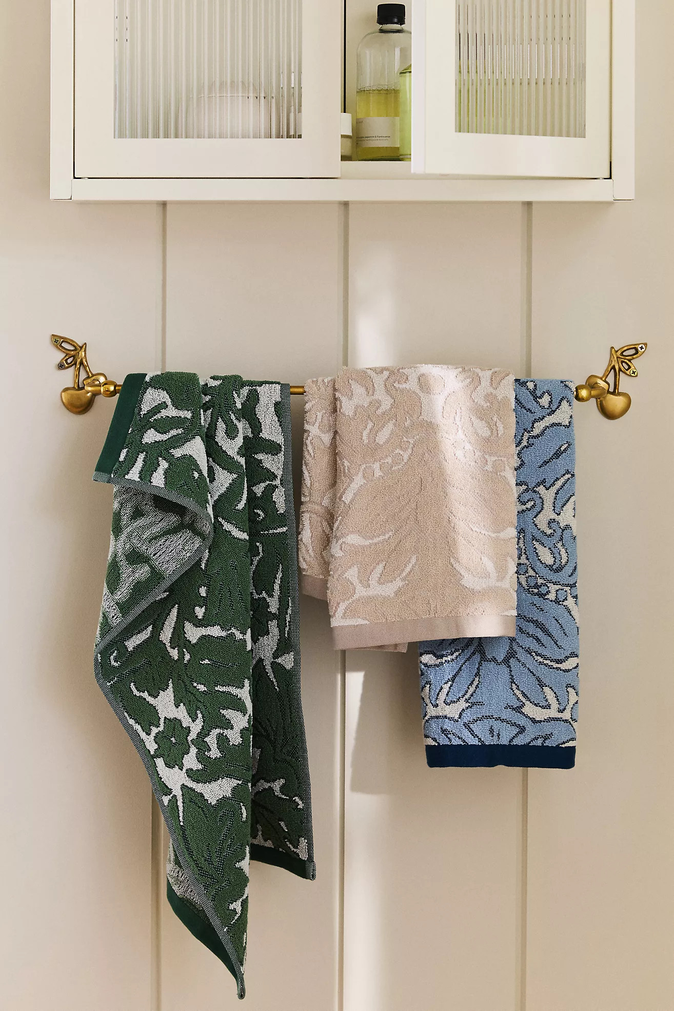 Devon Floral Cotton Towel Collection | Anthropologie (US)