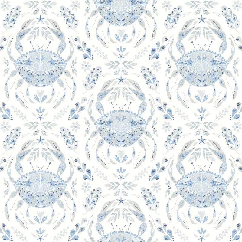 Liya Floral Wallpaper | Wayfair North America