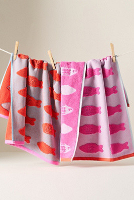 Gummy Fish Dish Towel, Set of 2 | Anthropologie (US)