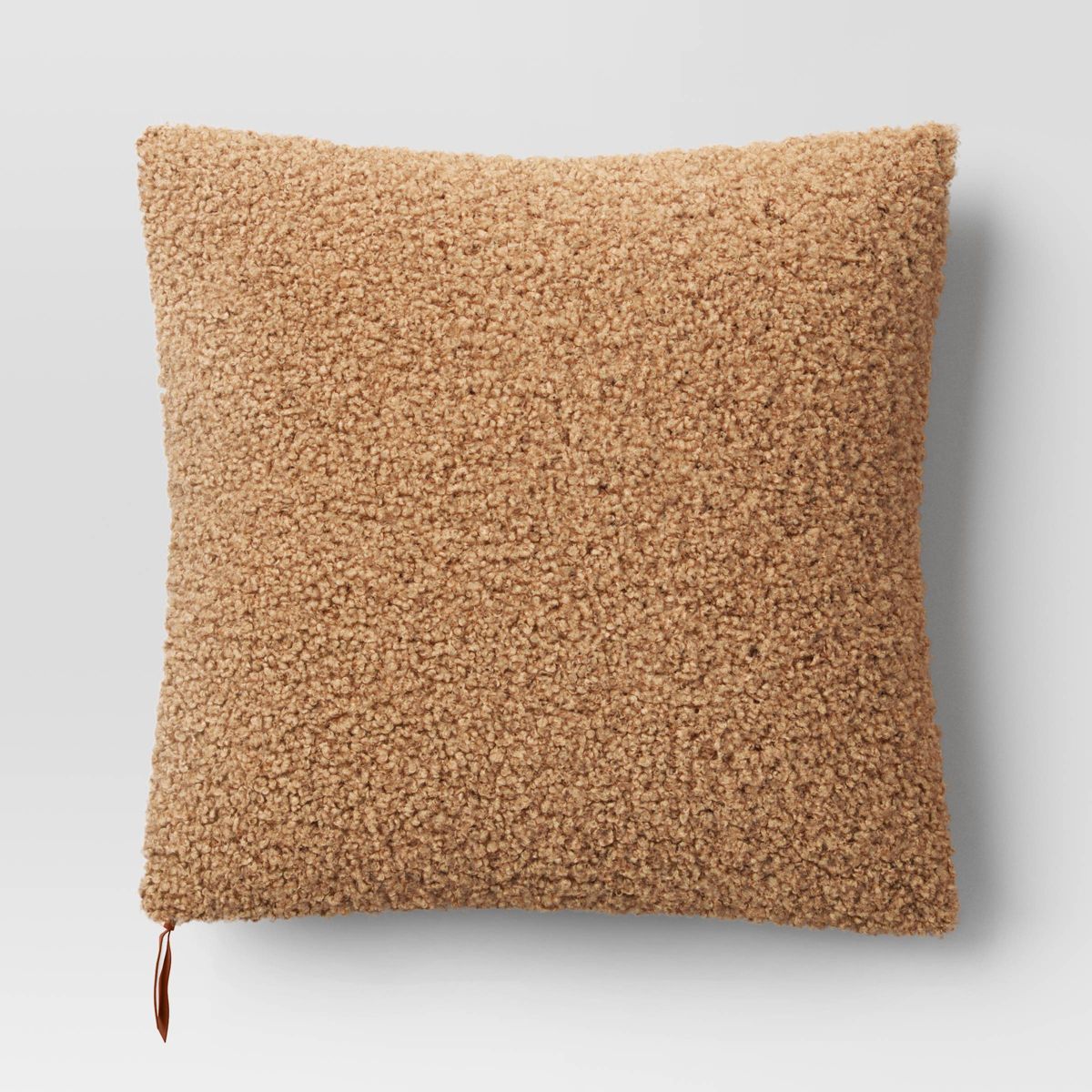 Oversized Teddy Boucle Toss Square Throw Pillow - Threshold™ | Target