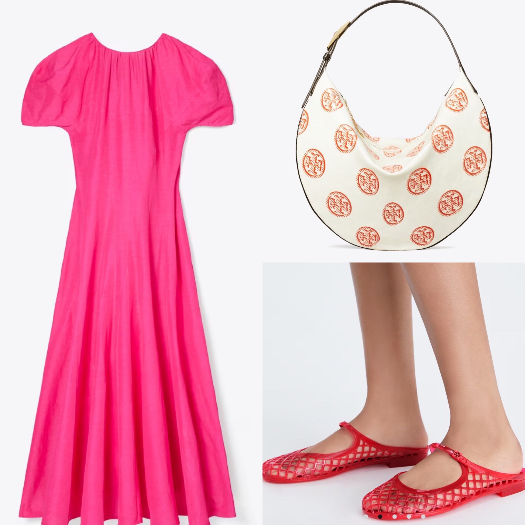 New from Tory Burch. #summer-outfit #summerdress #handbag #sandles #ballet #prettyinpink

#LTKGiftGuide #LTKTravel #LTKParties