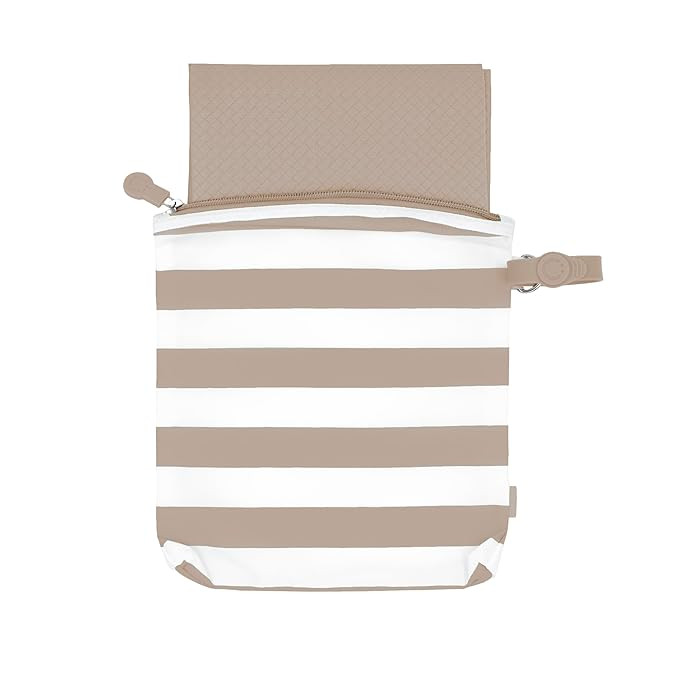 Ubbi On-The-Go Changing Baby Mat with Carrying Bag, Soft and Comfortable Diaper Bag Accessory Mus... | Amazon (US)