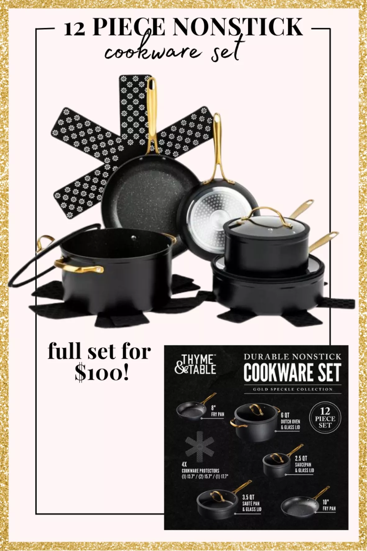 Thyme And Table Cookware Set