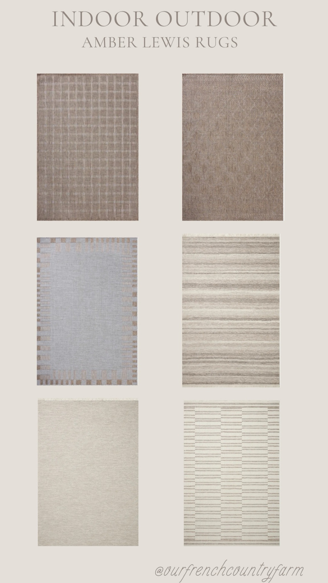 I’m choosing one of these indoor/outdoor rugs for under our covered patio!  They are so pretty and you just hose them off!  These would be great under a kitchen table too!  And they are very affordable!

#LTKfamily #LTKhome #LTKsalealert