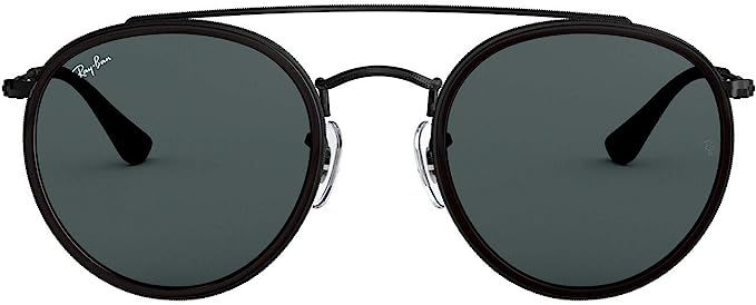 Ray-Ban Rb3647n Double Bridge Round Sunglasses | Amazon (US)