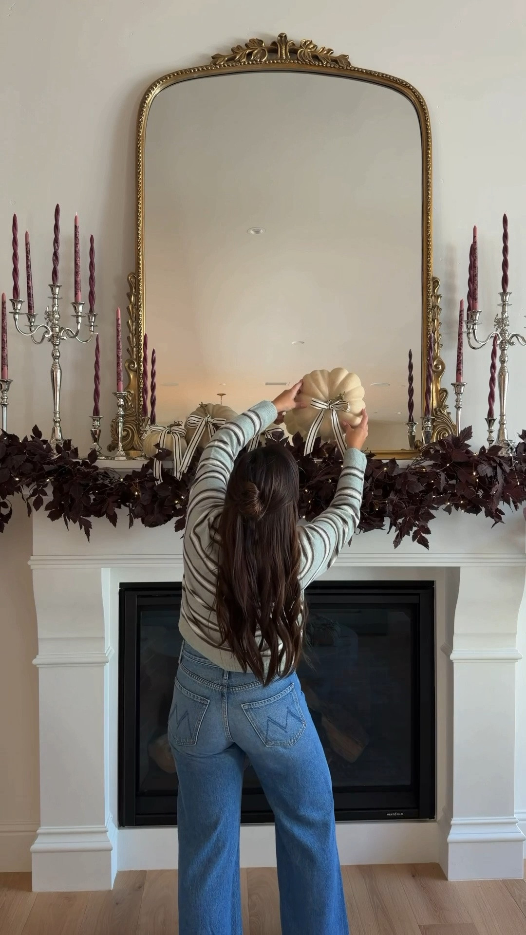 September 1st feels like permission to make everything a little cozier, moodier and more magical. 🍂🕯️✨
So naturally, I’m kicking off cozy season with a mantel inspired by one of my forever favorites—Practical Magic. Candles glowing, a little vintage charm, and just enough witchy magic to make it feel like the Owens sisters could walk in at any moment. 🖤

#LTKHome #LTKSeasonal #LTKSaleAlert