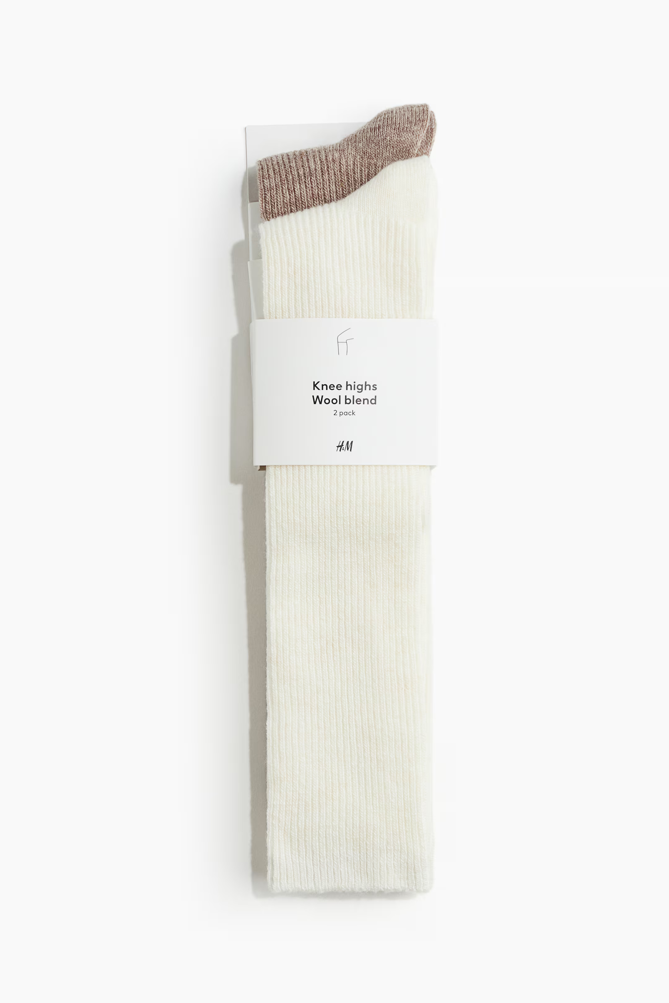 2-pack knee-high socks | H&M (UK, MY, IN, SG, PH, TW, HK)