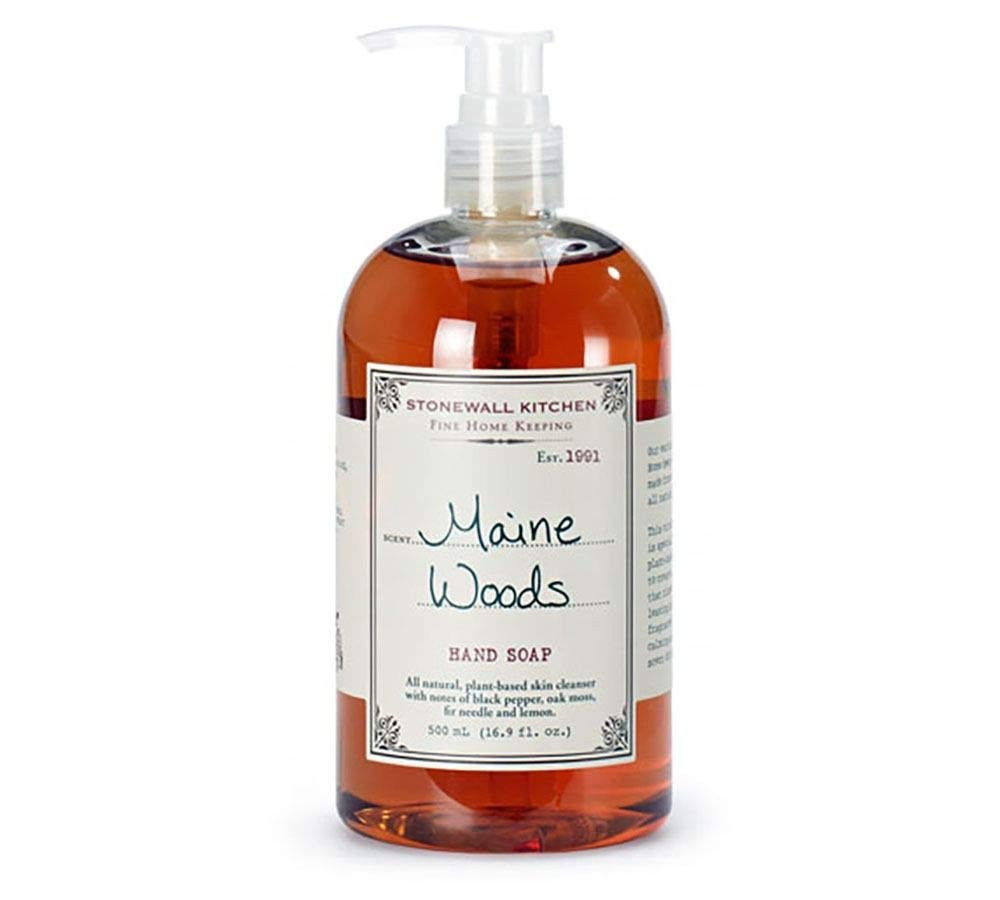 Stonewall Kitchen Maine Woods Hand Soap, 16.9 Ounce | Amazon (US)