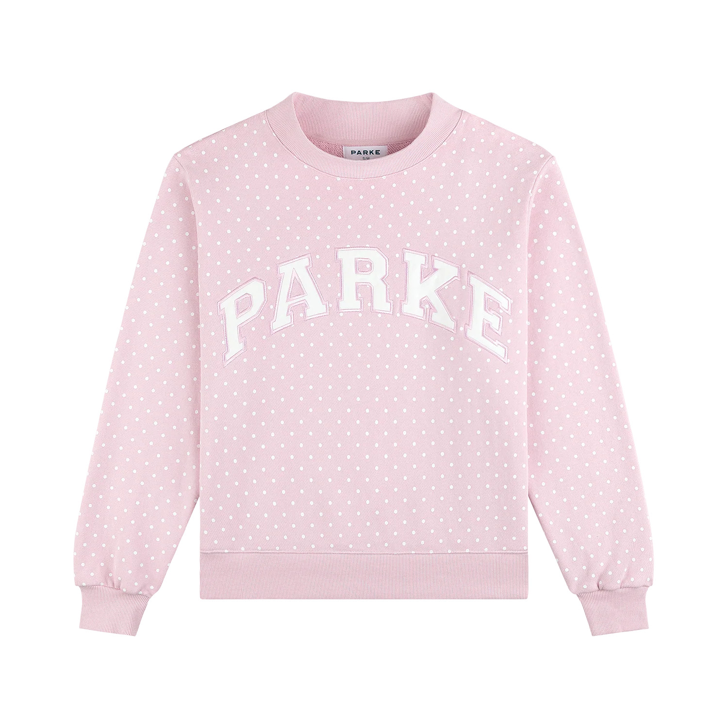 Preorder Polka Dot Varsity Mockneck - Sprinkle Polka Dot | Parke