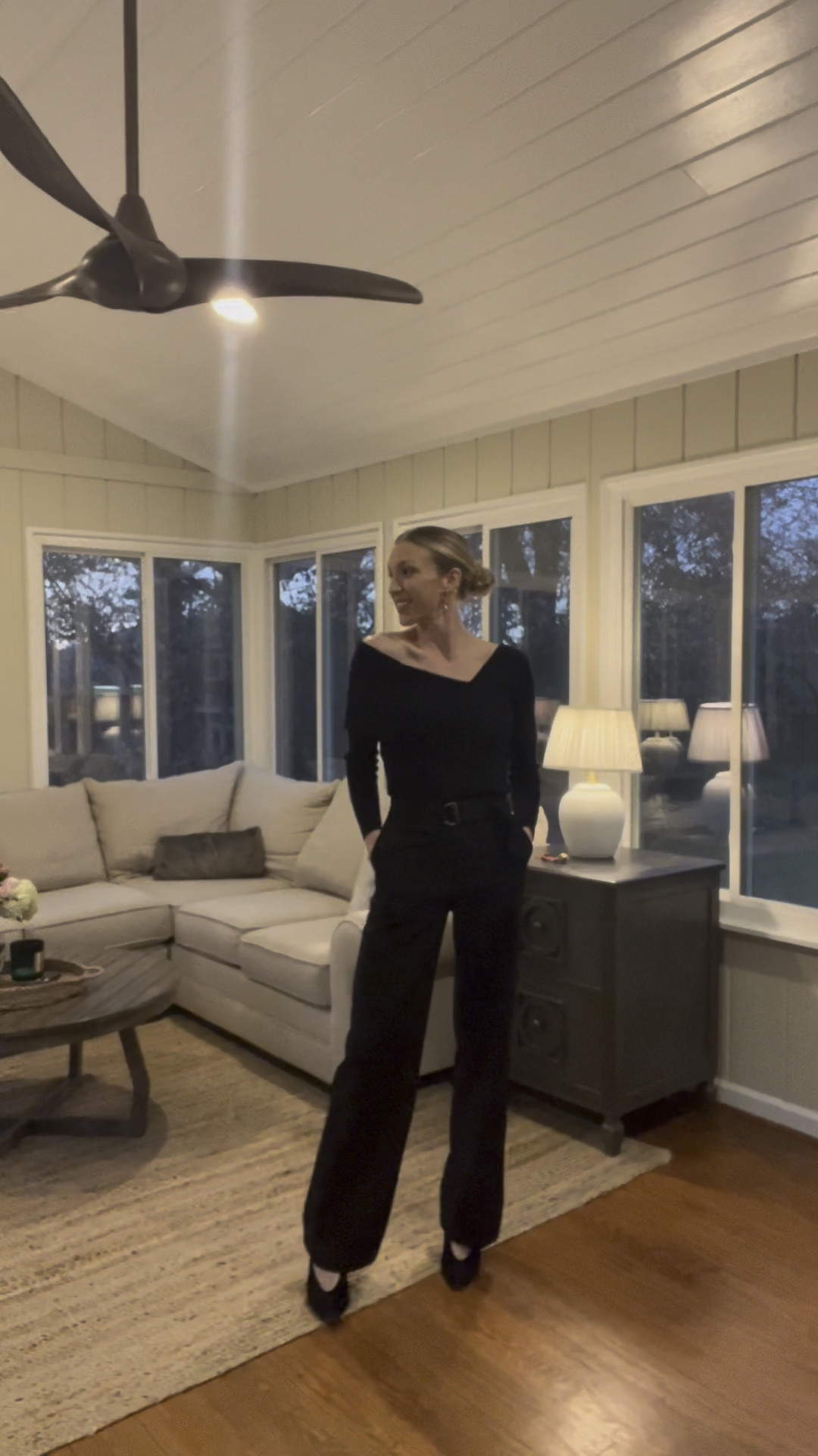 An all black look for a company Christmas party! Looking forward to rewearing this outfit throughout the winter season! 

#LTKWorkwear #LTKStyleTip #LTKHoliday