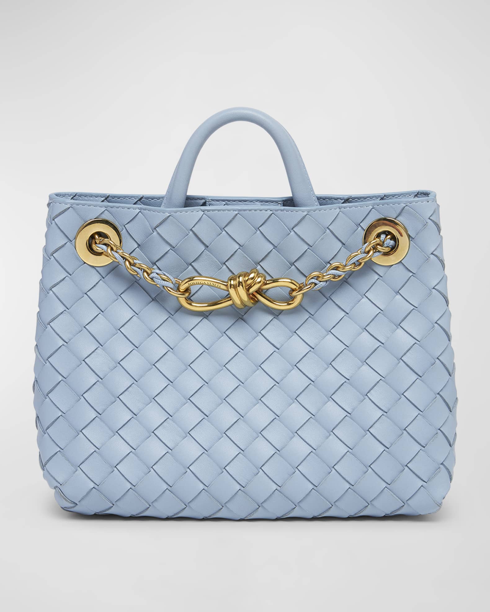 Small Andiamo Shoulder Bag with Chain Strap | Neiman Marcus