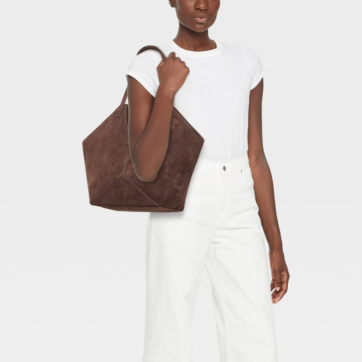 Slouchy Faux Suede Tote Handbag - Universal Thread™ | Target