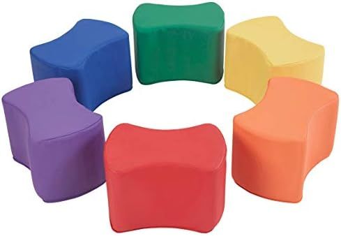 FDP SoftScape 10 inch Butterfly Stool Modular Seating Set for Toddlers and Kids, Soft Lightweight... | Amazon (US)