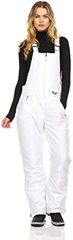 Arctic Quest Womens Ski Snow Bibs Pants Insulated Water Resistant Overalls Snowboarding Winter Wa... | Amazon (US)