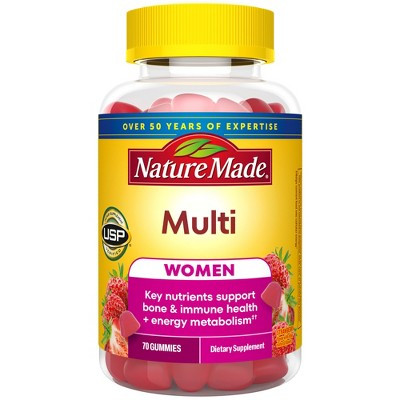 Nature Made Women Multivitamin Gummies, USP Verified - 70ct | Target