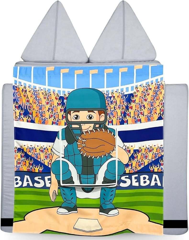 Couch Swag Play Panel for Childrens Foam Sofa Kids Couch (Baseball) | Amazon (US)