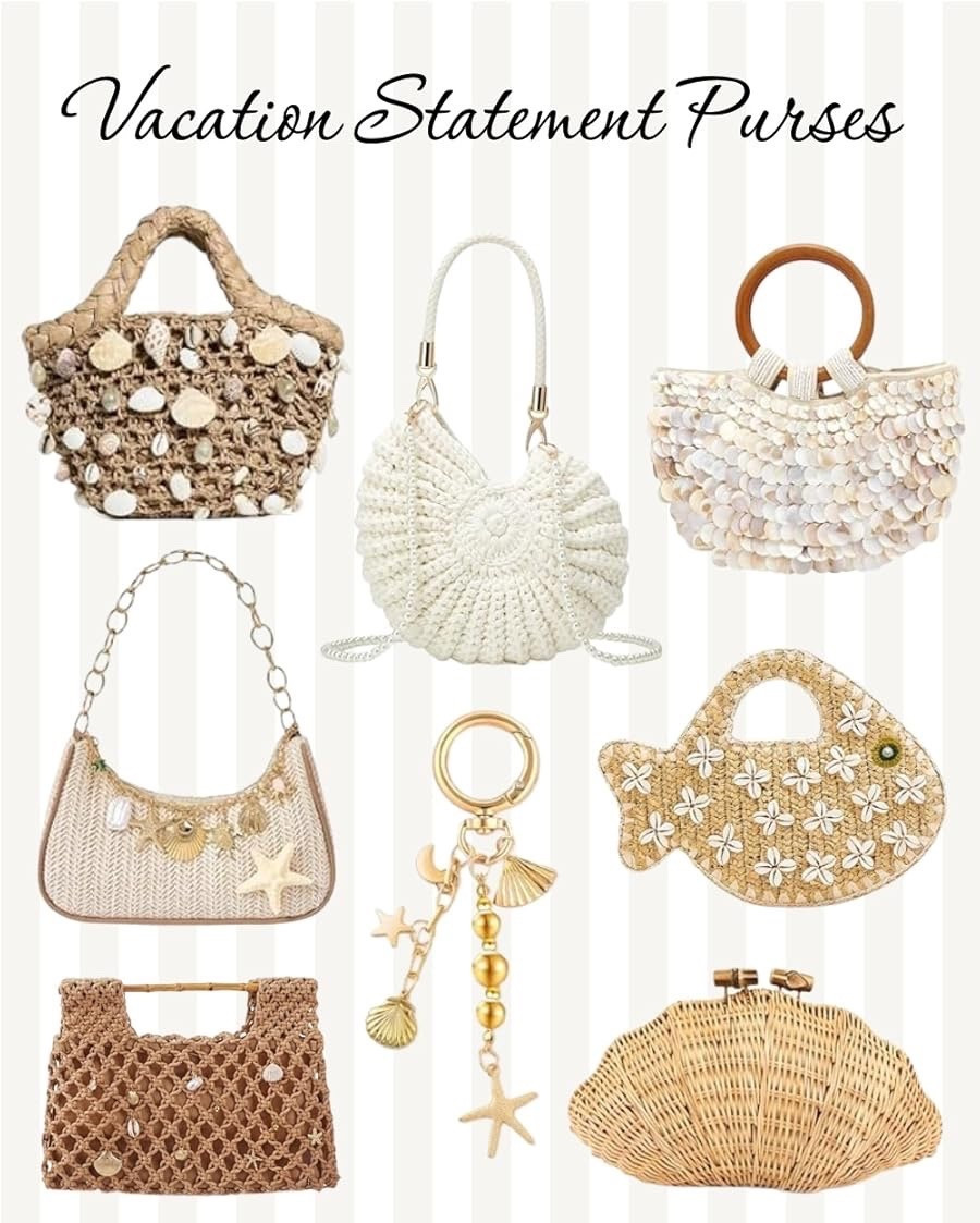 The PERFECT vacation bags! 🐚

#LTKSeasonal #LTKootd