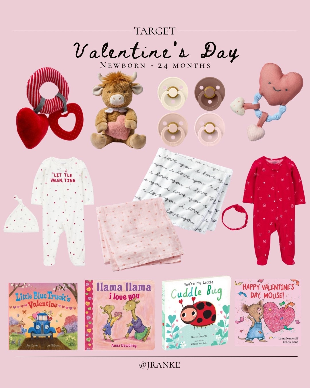 Valentine’s Day finds for the tiniest loves 💕
From cozy jammies to the cutest books + paci picks, this Target roundup is full of heart-eyes favorites for newborns through 24 months. Everything tagged & ready to shop 🤍

#targetfinds #valentinesdaybaby #babyessentials #momapproved #cozymom 

#LTKKids #LTKmomlife #LTKSeasonal