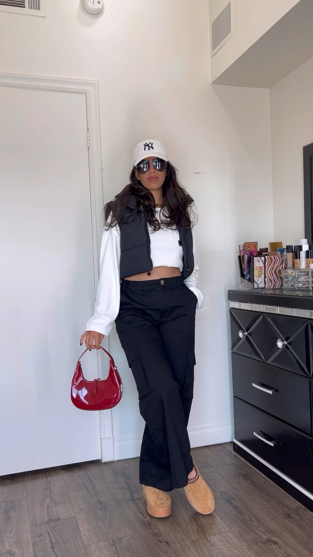 Casual spring outfit 
Cargo pants 

#LTKfindsunder50 #LTKstyletip #LTKSeasonal