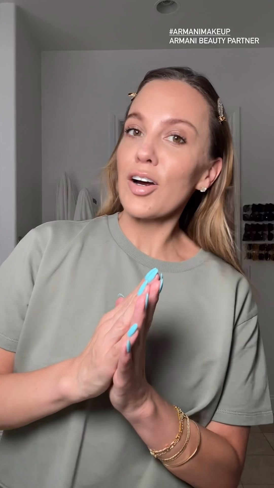 If you love a good blush and a brightening concealer, you need to try these two products from Armani Beauty. They give the prettiest glow and have quickly become two of our beauty must-haves. @armanibeauty @Sephora #armanibeautypartner #armanimakeup