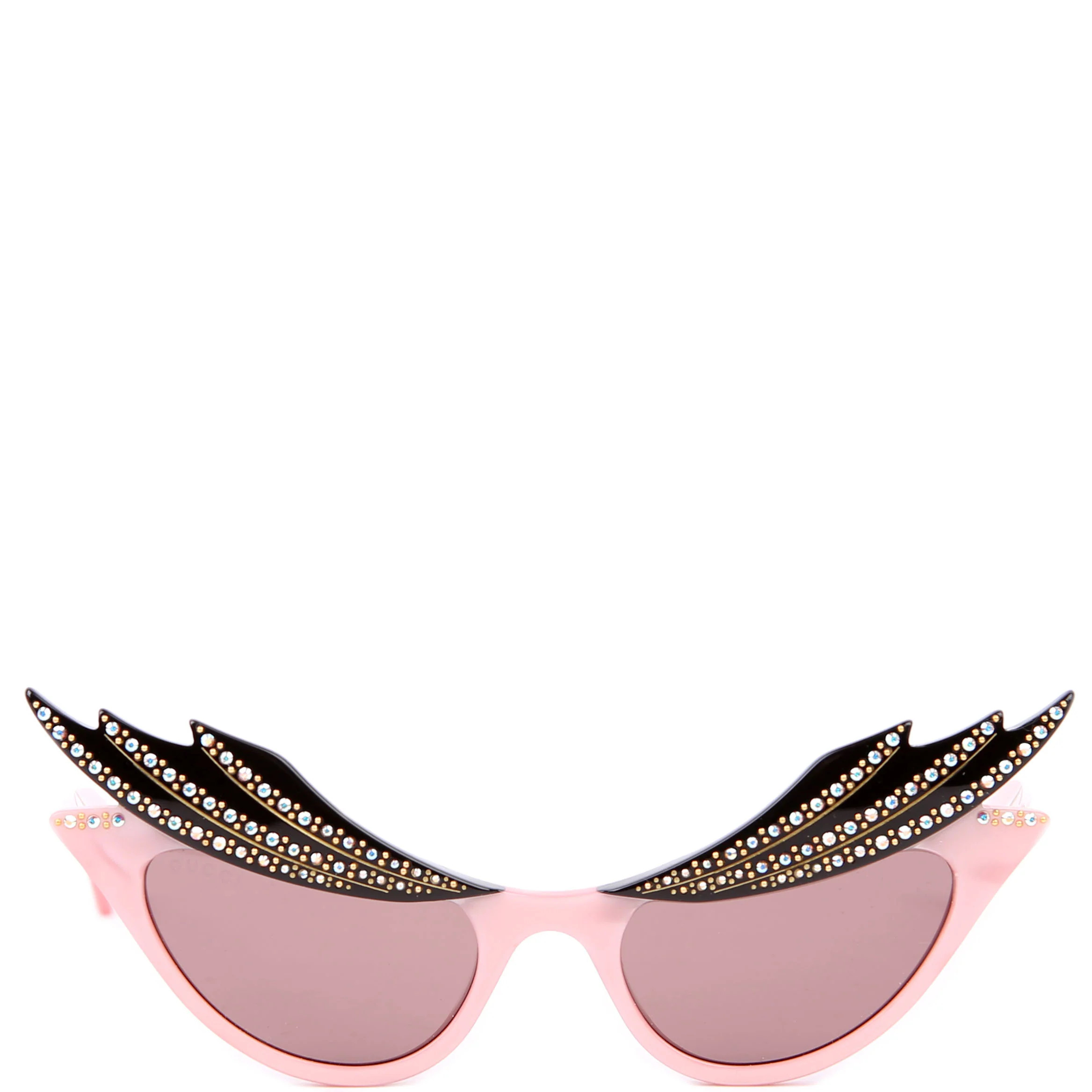 GG1094S Hollywood Forever Cat Eye Sunglasses Pink | Keeks Designer Handbags