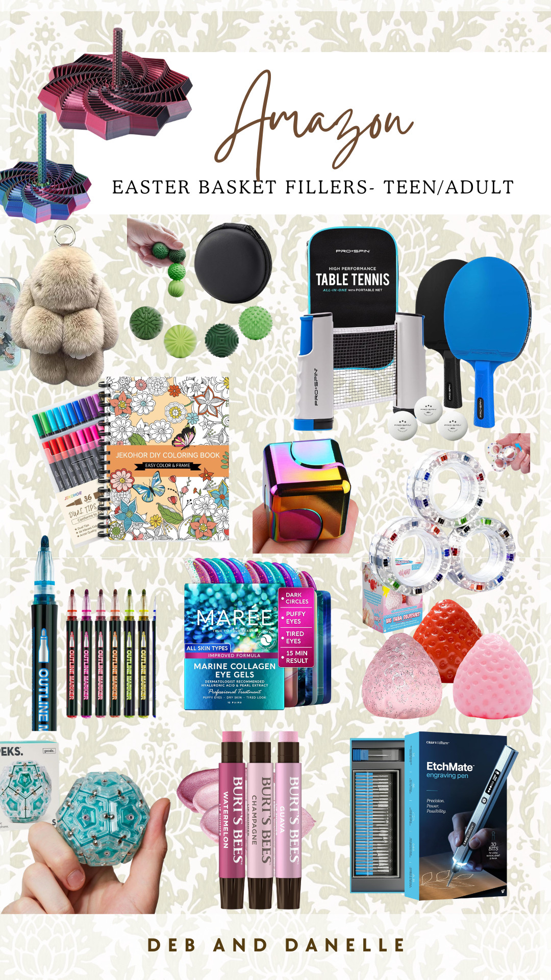 I rounded up some fun Easter basket fillers for teens and young adults. The list includes our 3D printed fidget star.  

 #LTKmomlife #LTKSeasonal #LTKKids