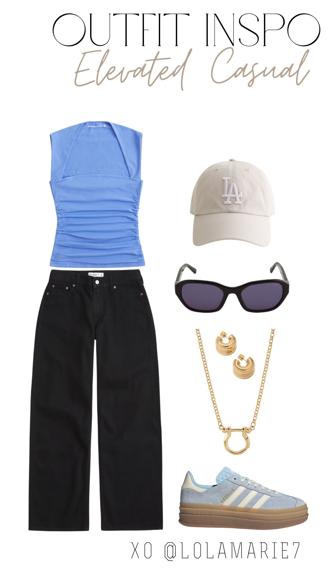 Elevated casual outfit inspo! 

#abercrombie #mirandafrye #adidas

#LTKSeasonal #LTKStyleTip #LTKFindsUnder100