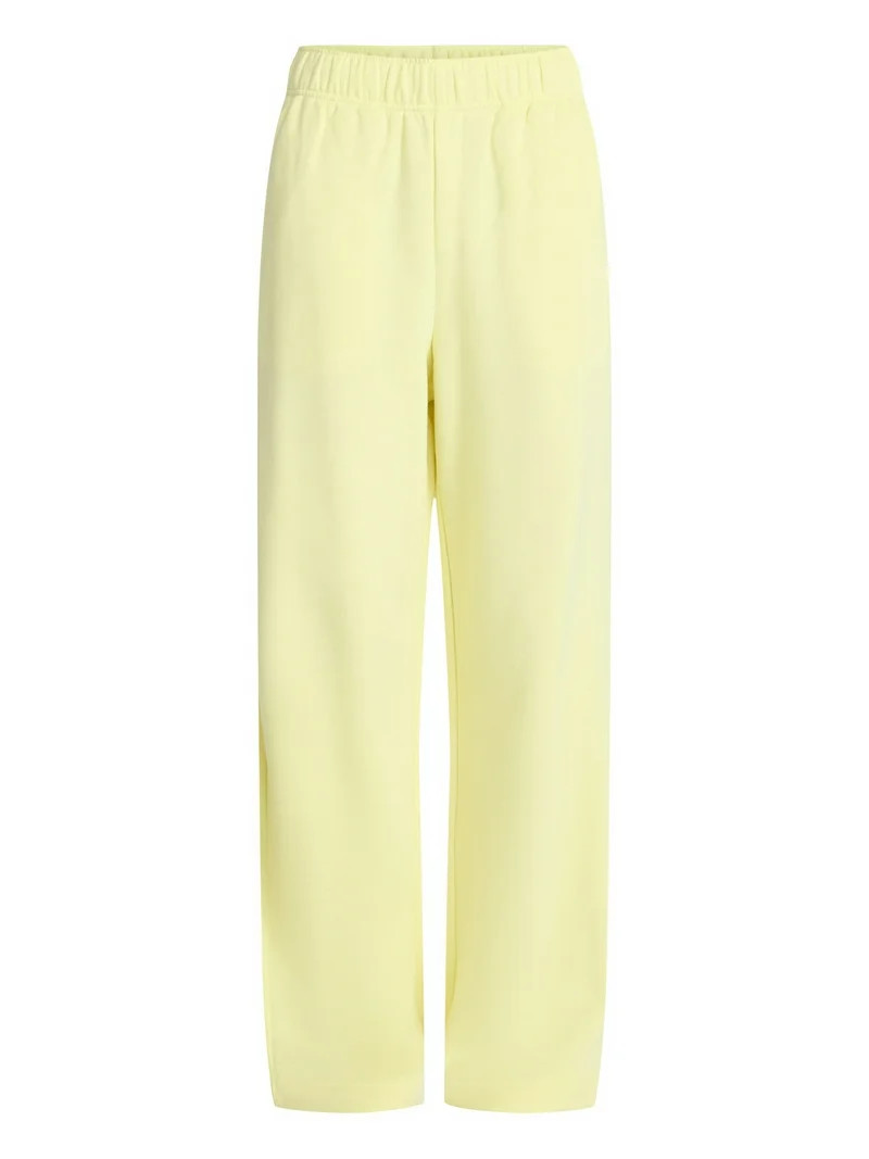 No Boundaries Soft Fleece Wide Leg Pants, 30” Inseam, 1 or 2-Pack, Women’s | Walmart (US)